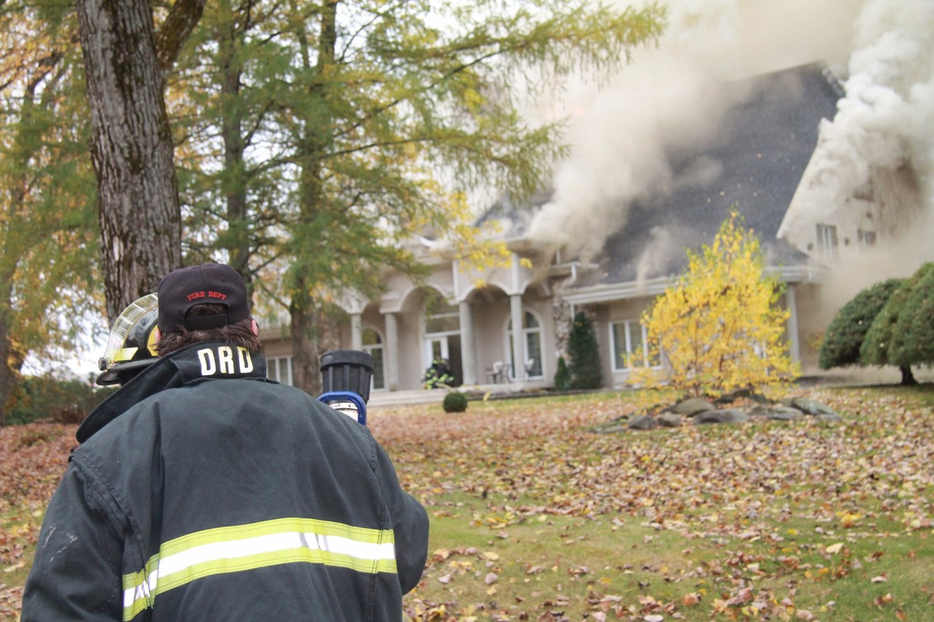 Incendie majeur sur la 1re Avenue Ouest à Saint-Georges