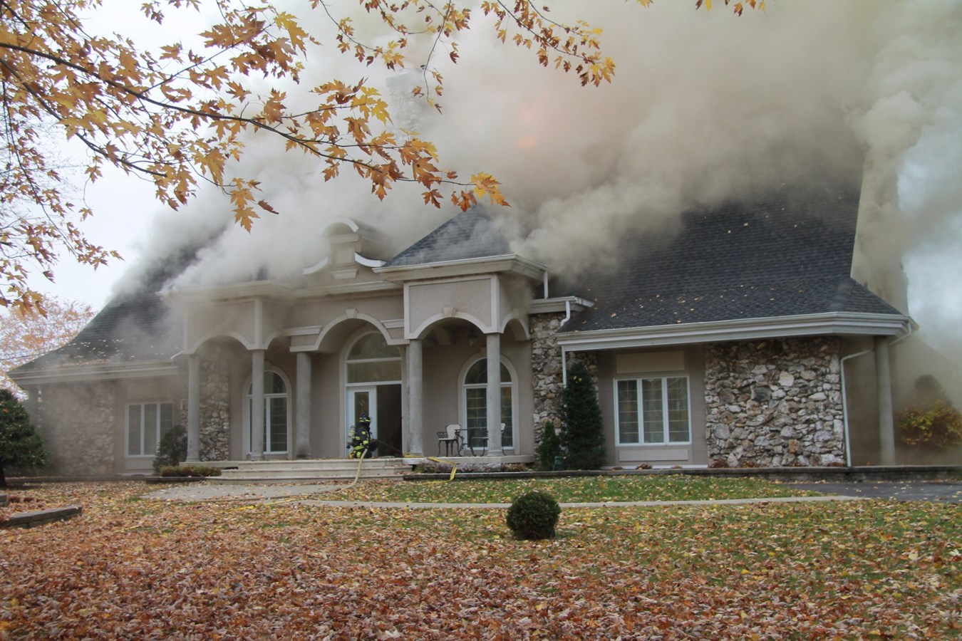 Incendie majeur sur la 1re Avenue Ouest à Saint-Georges