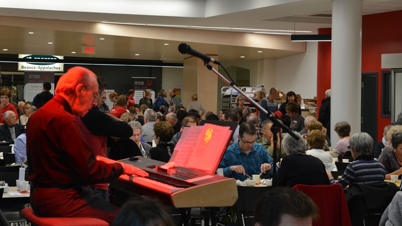 Les gens ont également apprécié l’ambiance musicale qui était sous la responsabilité d’André Chrétien.