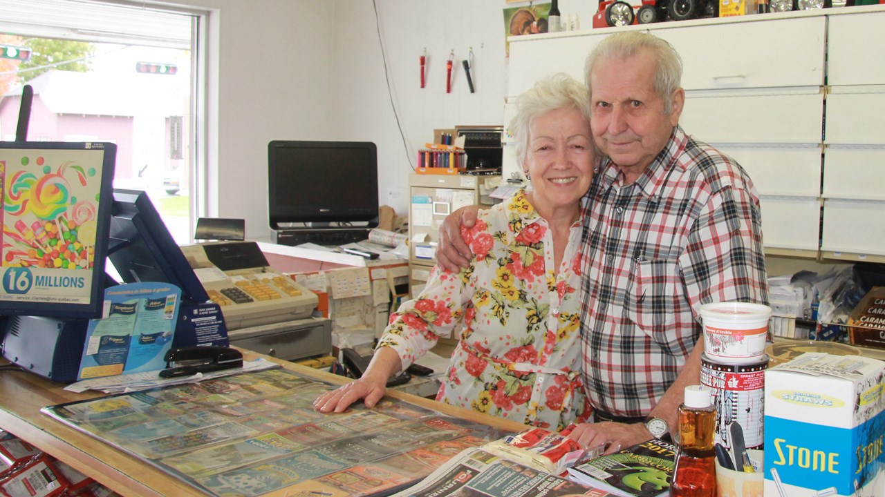 Marie-Claire et Ernest dépannent leur clientièle depuis 50 ans.