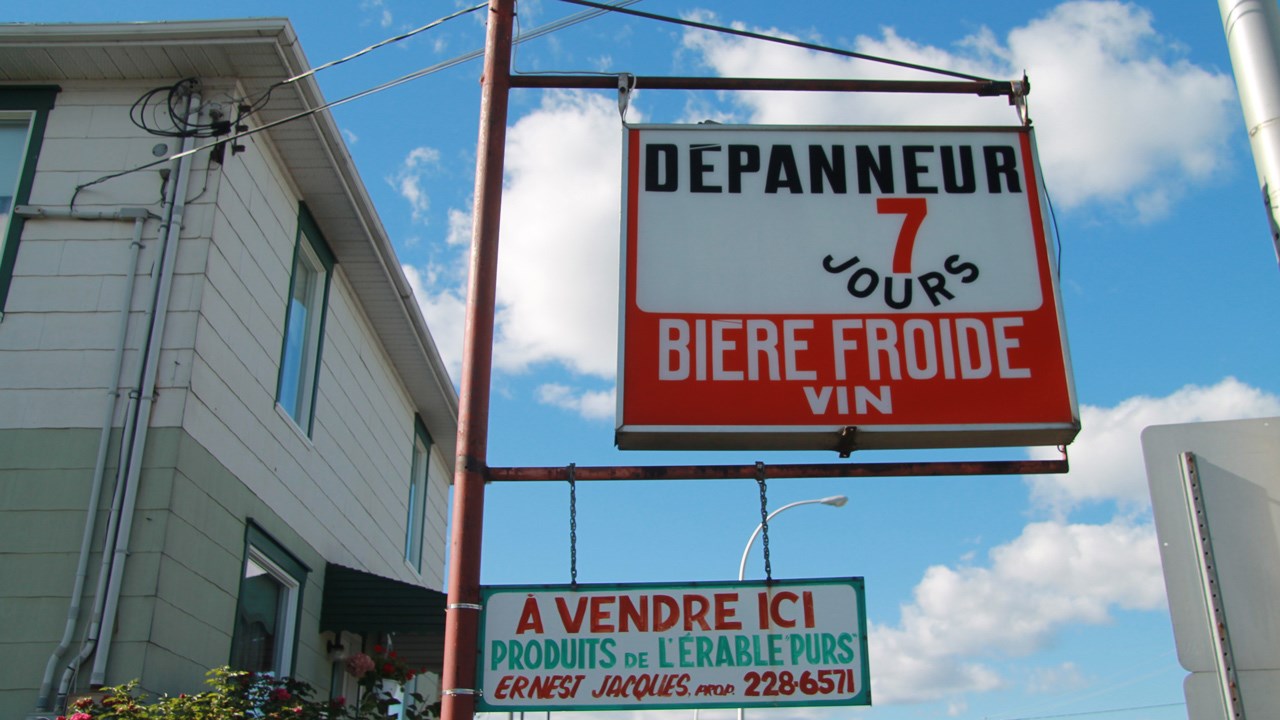 Le Dépanneur 7 jours, comme dans le bon vieux temps.