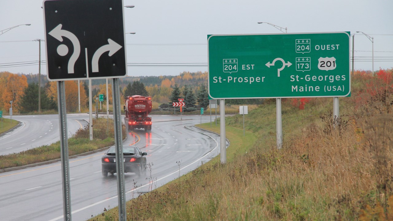 Depuis le 30 septembre 2016, l'Autoroute 73 est ouverte à la circulation jusqu'à Saint-Georges.