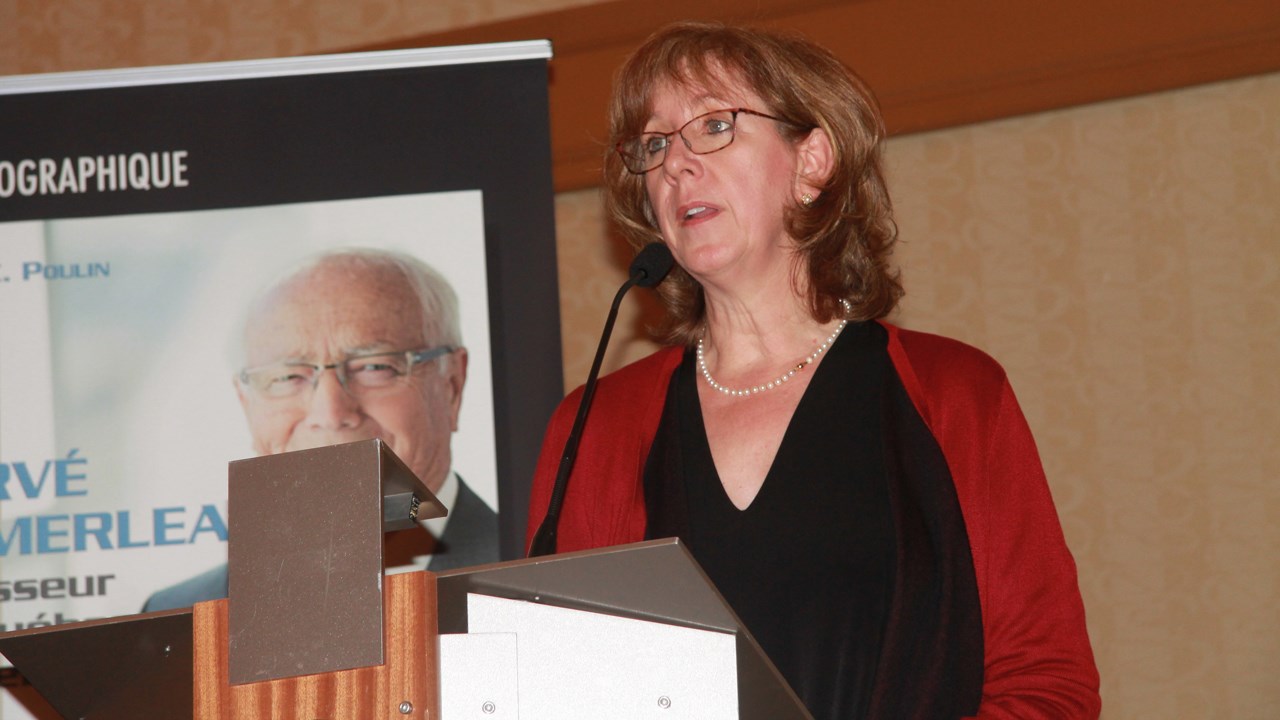 Brigitte Roy, fidèle collaboratrice au groupe Pomerleau depuis de nombreuses années