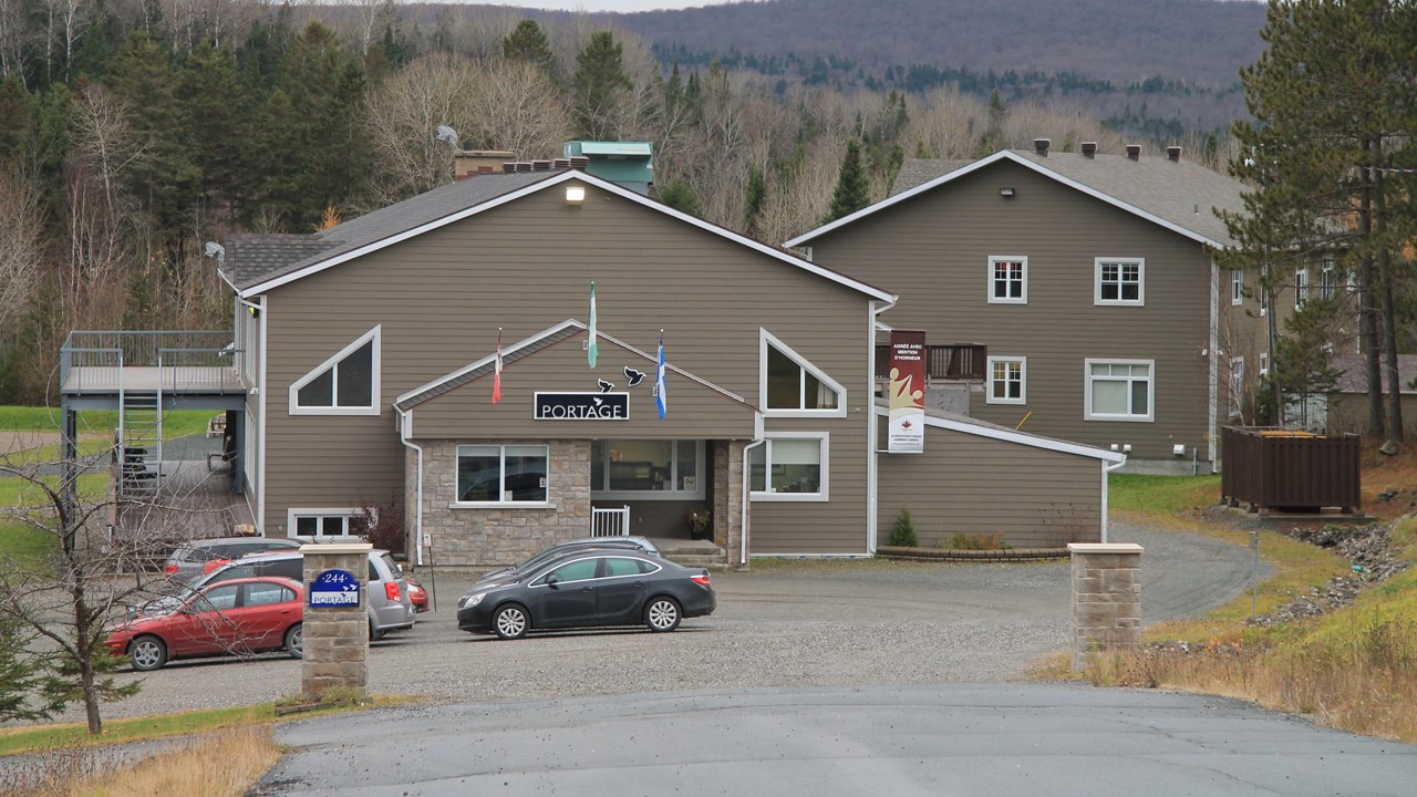 La maison Portage à Saint-Malachie.