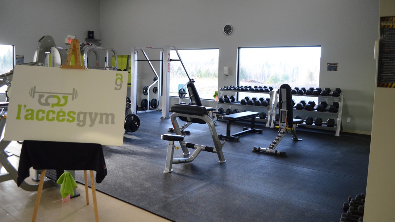 Saint-Gédéon inaugure sa salle d'entraînement communautaire