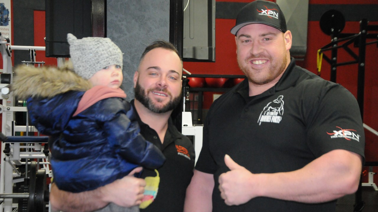 Jean-François Caron rencontre les amateurs de force de la Beauce