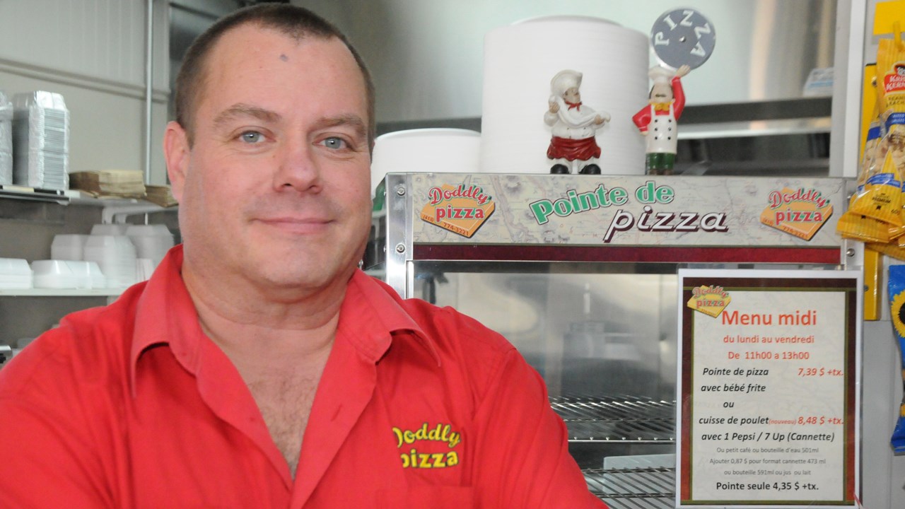 Christian Auclair du Doddly Pizza de Notre-Dame-des-Pins
