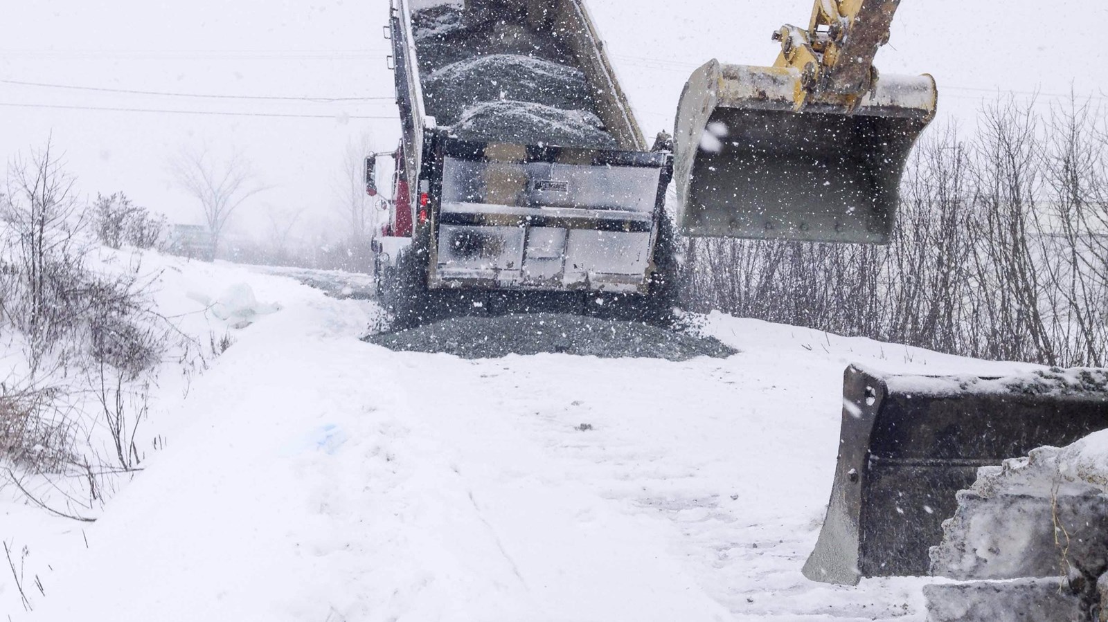 Saint-Joseph-de-Beauce construit sa piste cyclable pour une ouverture prévue à l’été