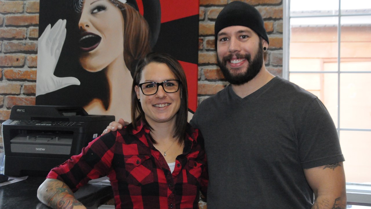 Anne-Marie Chartrand et Keven Lessard