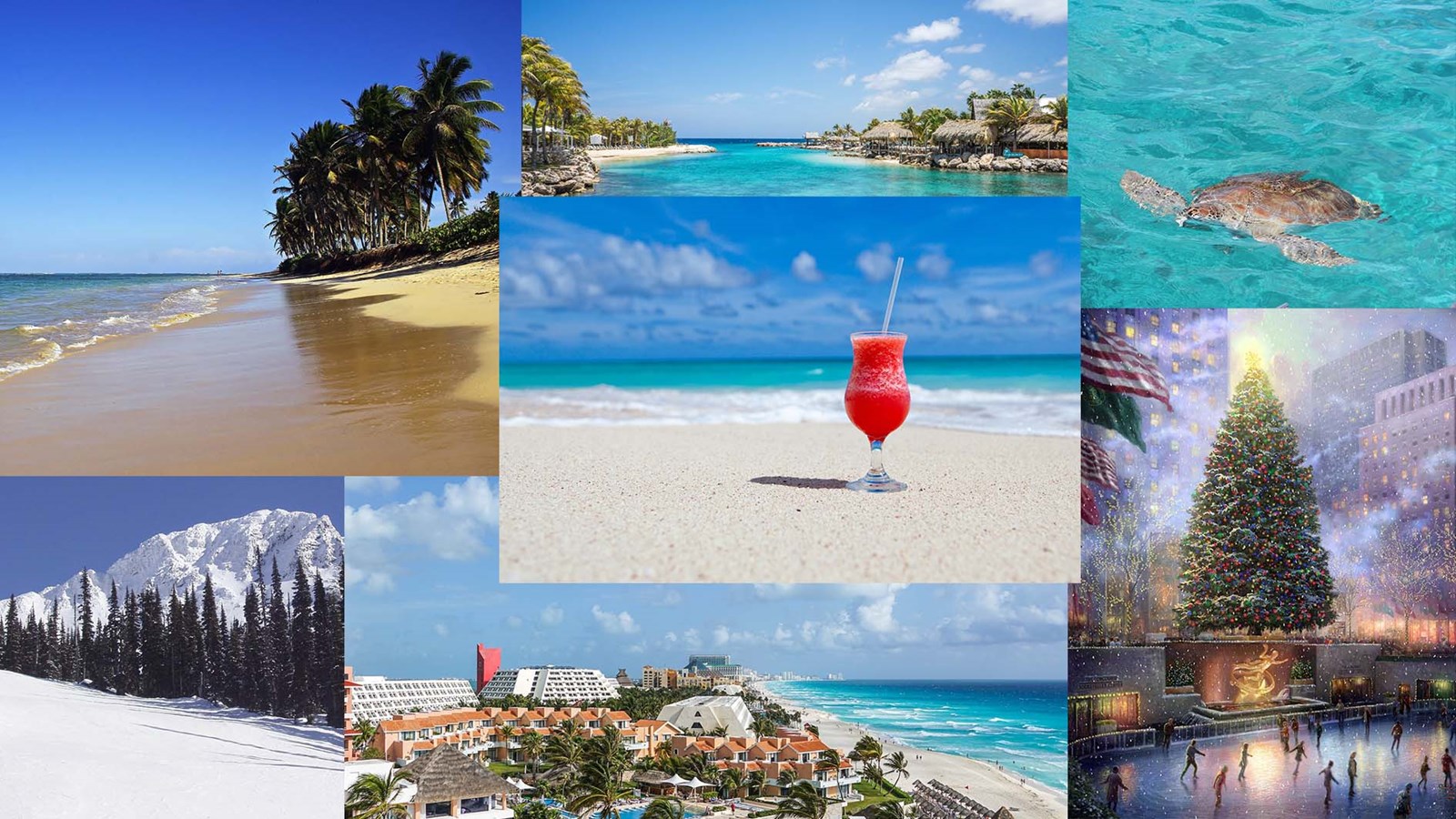 La rédaction d'enbeauce.com a concocté pour le temps des Fêtes un Top 10 des destinations les plus prisées pour Noël par les Beaucerons ayant fait appel aux services d'une agence de voyage locale.