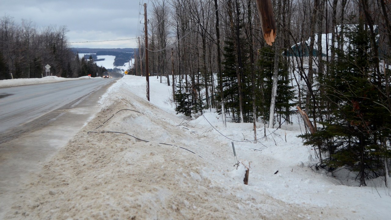Une femme blessée lors d'une sortie de route à Vallée-Jonction