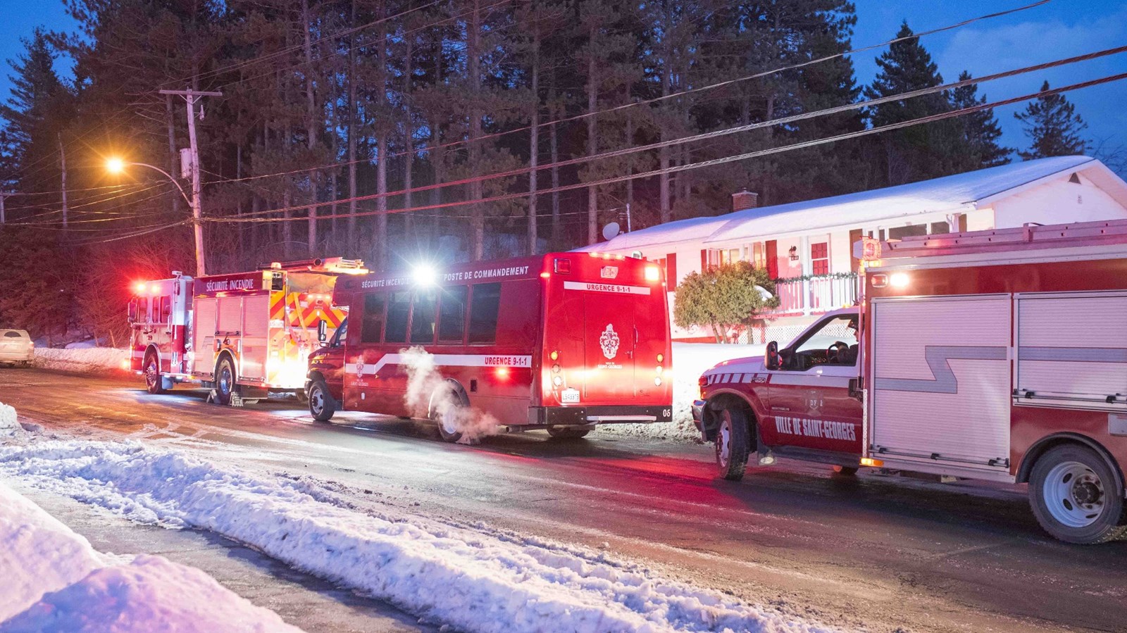 EN BREF | Intervention des pompiers à Saint-Georges sur la 127e rue