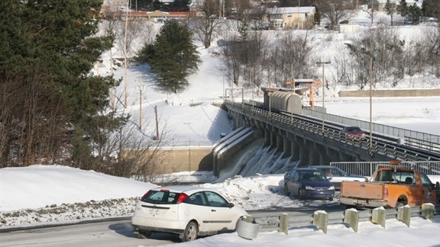 Fermeture temporaire de la voie de circulation du barrage Sartigan