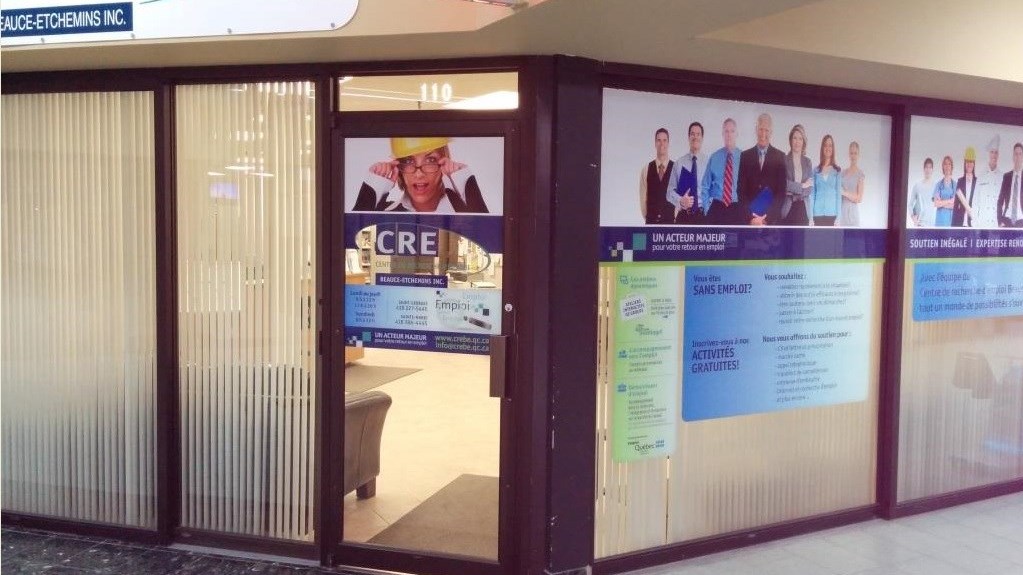 Le Centre de recherche d'emploi Beauce-Etchemins (CREBE).