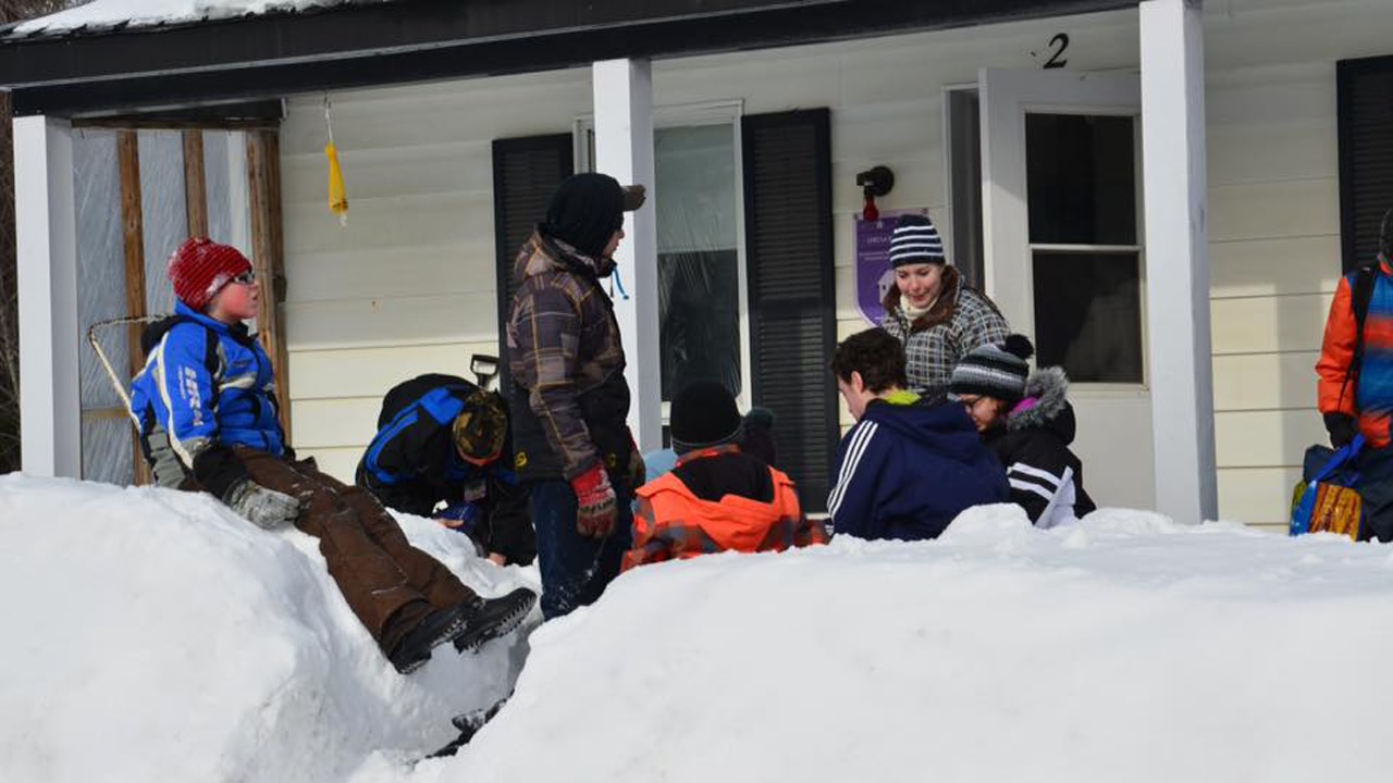 Une nuit à l'extérieur pour le corps de cadets de Saint-Zacharie