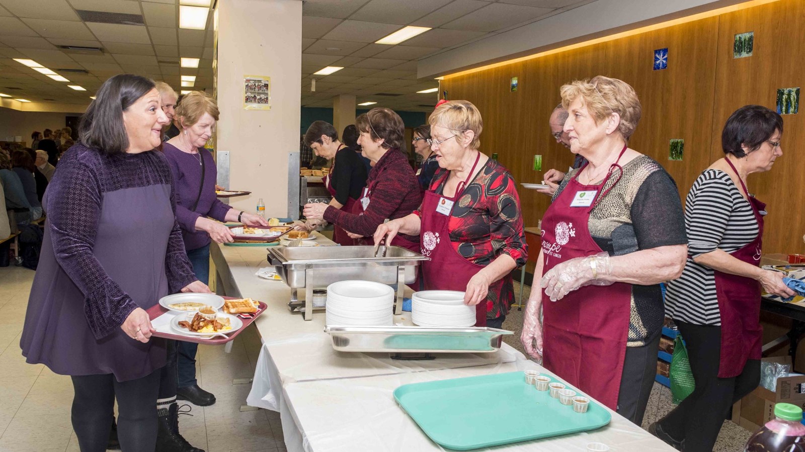 Le Groupe Espérance et Cancer a tenu son 20e Brunch bénéfice à l'École des Deux-Rives