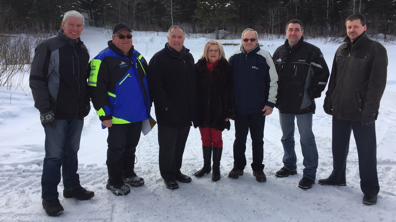 Le gouvernement du Québec accorde 715 000 $ à des clubs de motoneiges et de VTT de Beauce-Sud