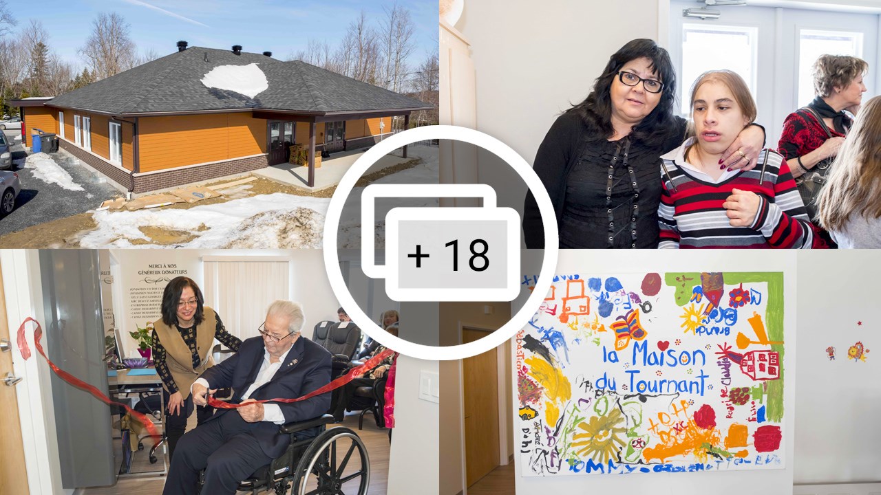 Inauguration à Saint-Georges d’un nouveau centre, de 550 000$, pour la Maison du Tournant