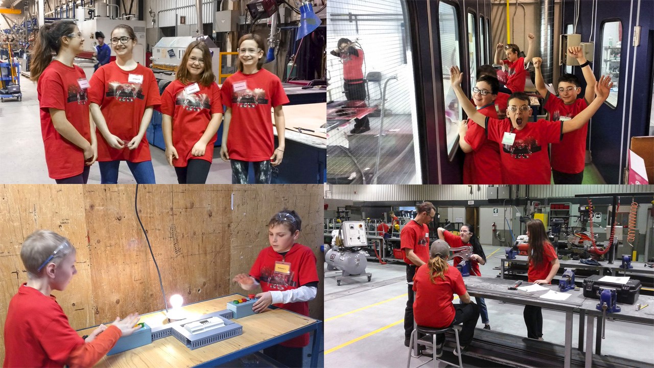 Le CIMIC de Saint-Georges a tenu la 8e édition de son camp traditionnel organisé pendant la relâche pour faire expérimenter aux jeunes des métiers technologiques originaux.