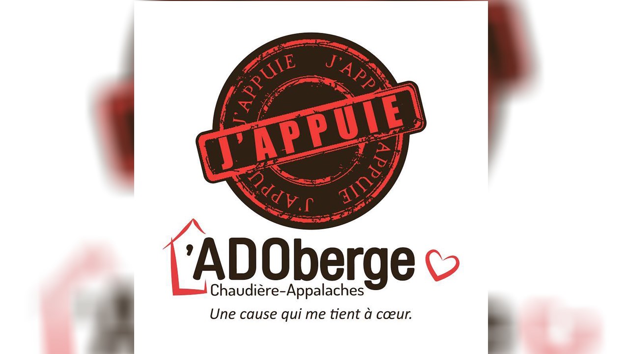 Il est encore temps de faire des dons pour le second point de service de L'ADOberge, maintenant en Beauce.