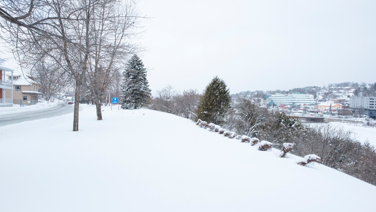 Quelques images avant et après le passage de la tempête à Saint-Georges