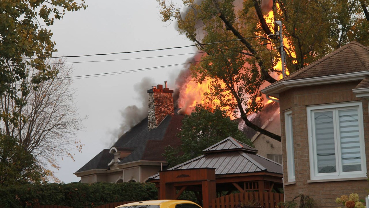L'incendie du 20 octobre 2016, débuté aux alentours de 13 h a rapidement pris beaucoup d'ampleur. 