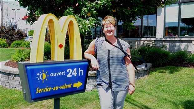 Chantale Ross, propriétaire-franchisée du McDonald's sur le boulevard Lacroix à Saint-Georges depuis maintenant 7 ans.