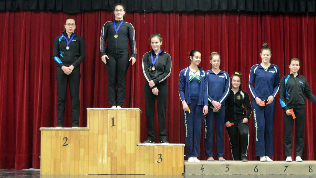 La compétition de gymnastique du club Voltige se termine sur une bonne note