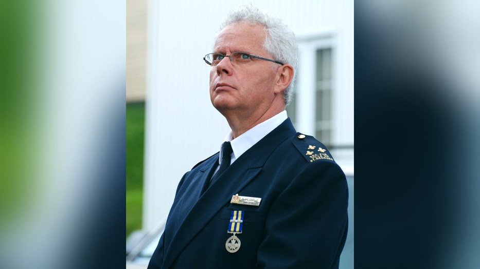 M. Hilaire Isabelle, ex-directeur de la Sécurité publique et directeur du corps de police municipal de Saint-Georges (1997-2012). 