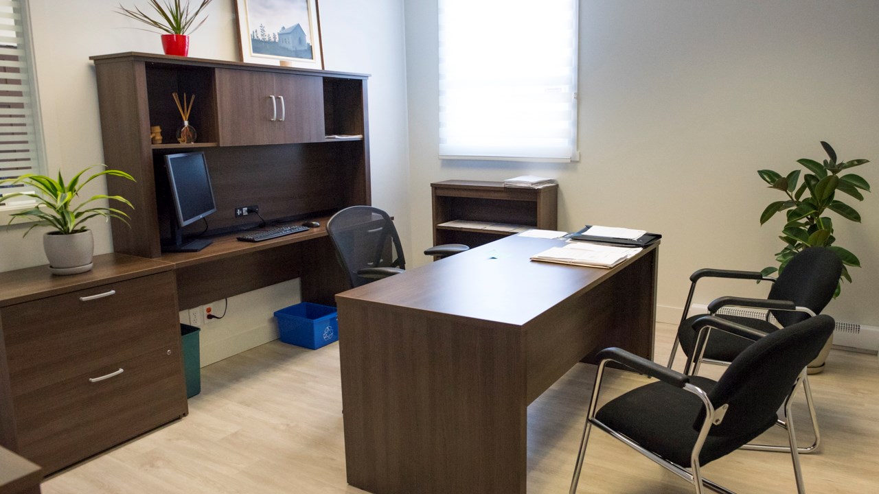 Nouveaux bureaux. 