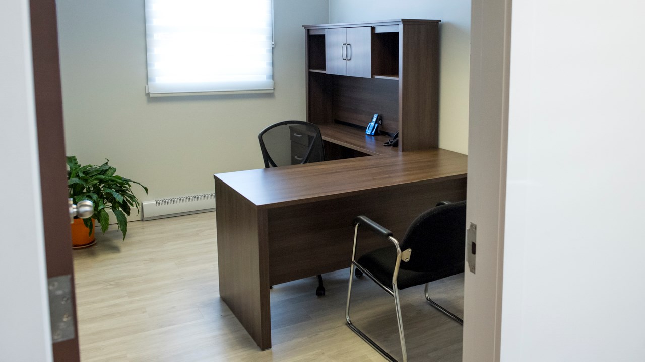 Nouveaux bureaux. 
