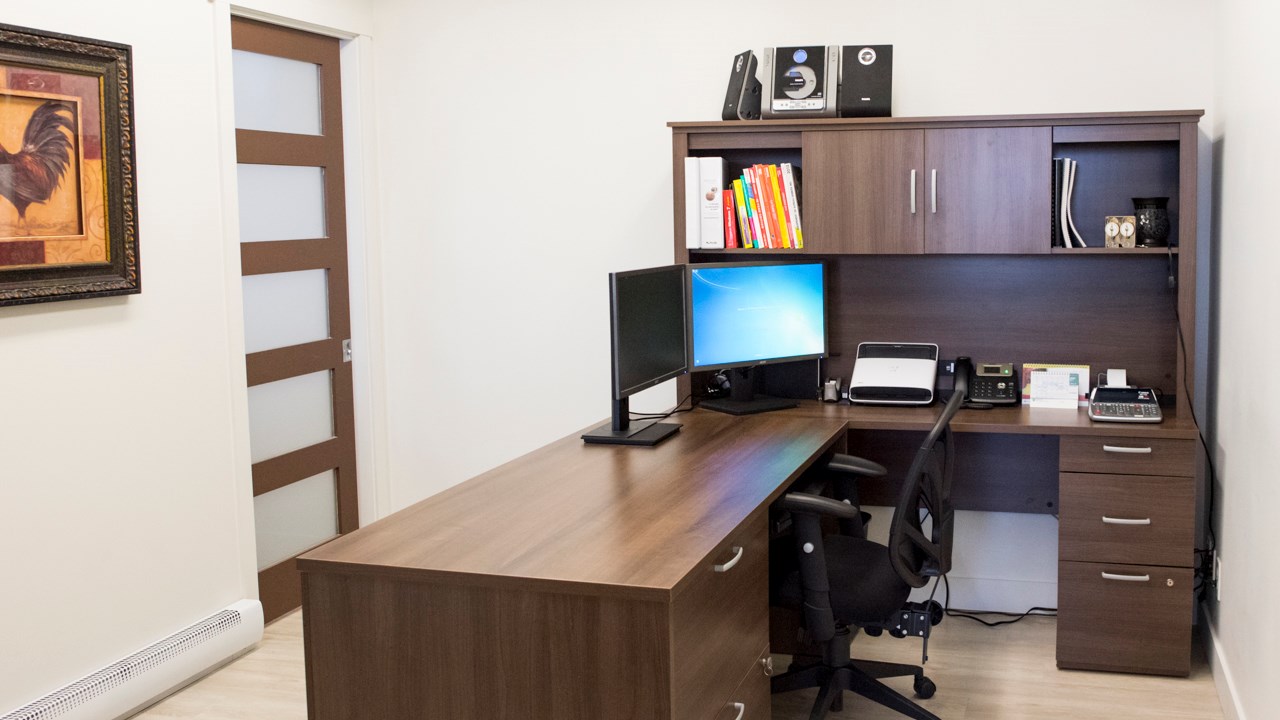 Nouveaux bureaux. 