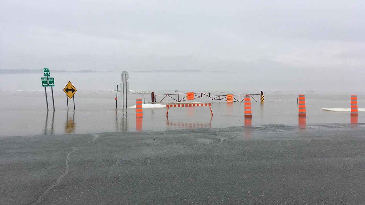 La photo a été prise à l'intersection du Rang des Érables et de la Route Lagueux à Saint-Joseph-des-Érables.