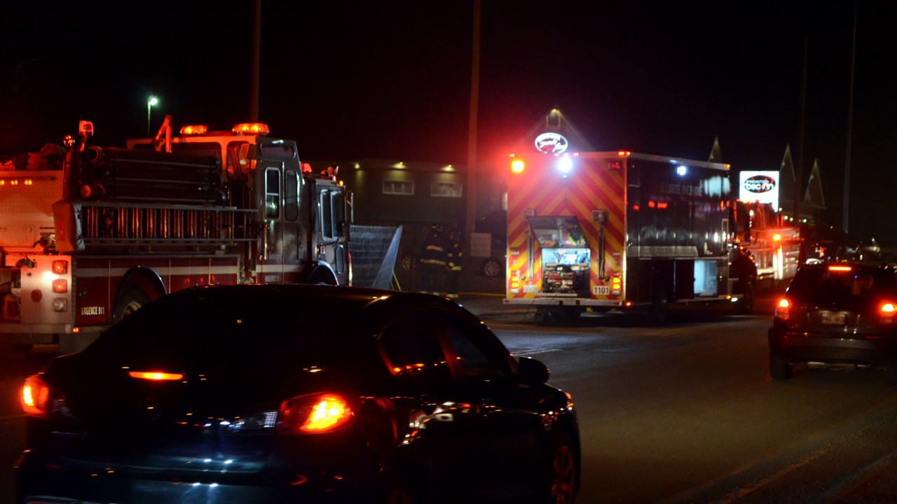 Début d'incendie sur le boulevard Dionne à Saint-Georges