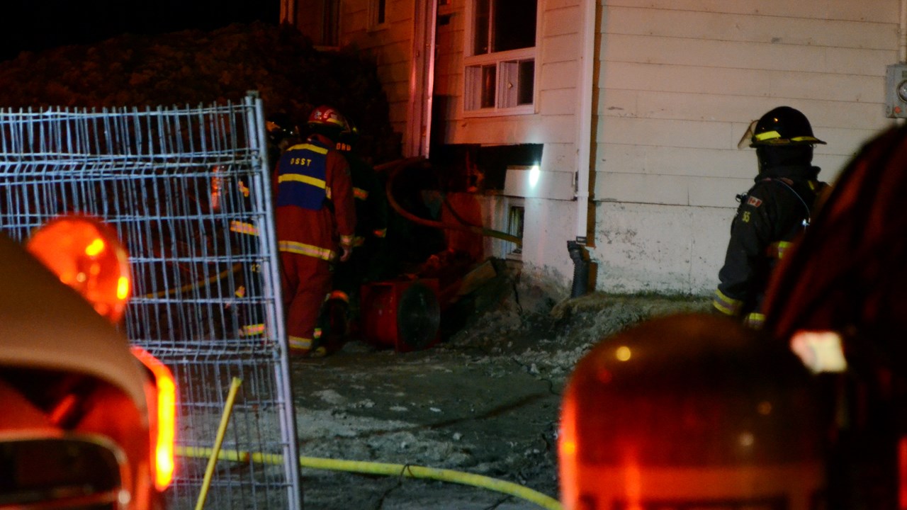 Début d'incendie sur le boulevard Dionne à Saint-Georges