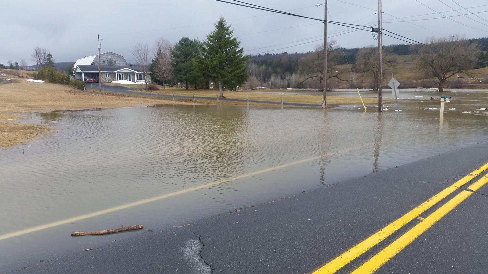 Bilan des inondations à Beauceville en ce lundi de Pâques