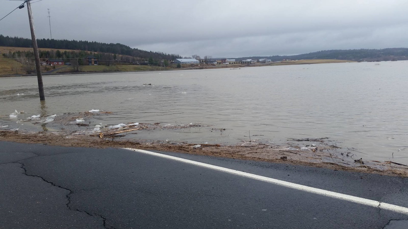Bilan des inondations à Beauceville en ce lundi de Pâques