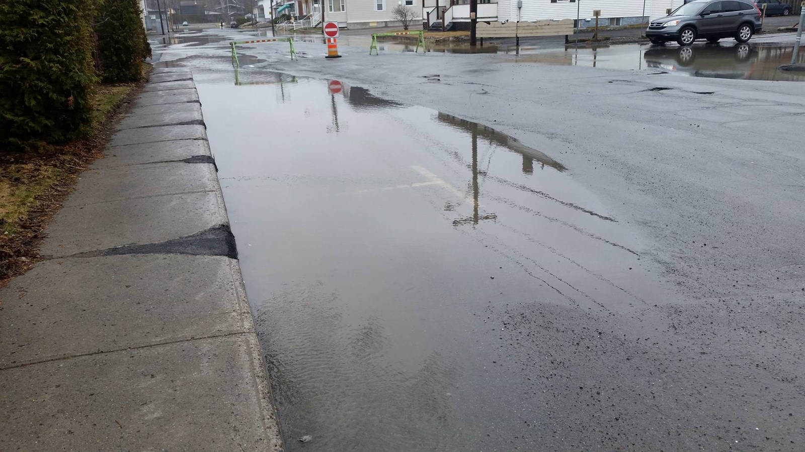 Certains tronçons de la rue Notre-Dame fermés a Sainte-Marie