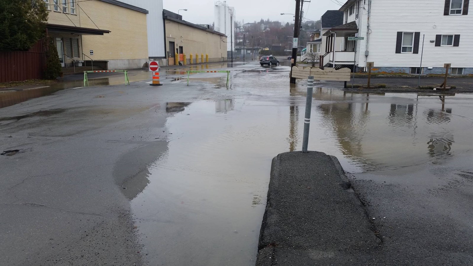 Certains tronçons de la rue Notre-Dame fermés a Sainte-Marie
