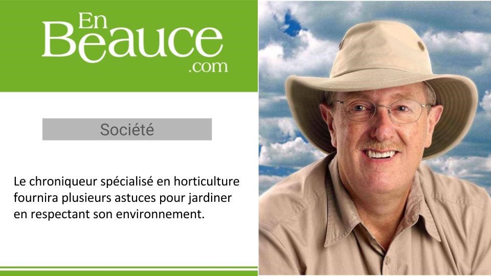 L’ancien animateur à Salut Bonjour week-end fournira de nombreux trucs pour jardiner sans se fatiguer.  