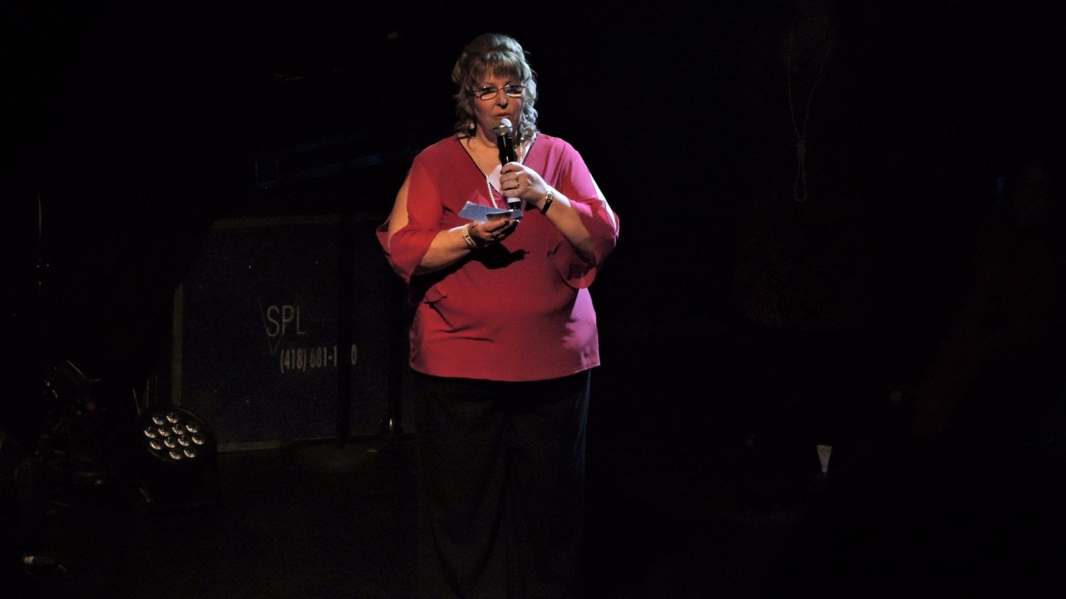 Suzie Lessard, présidente du groupe vocal L'Écho Beauceron.