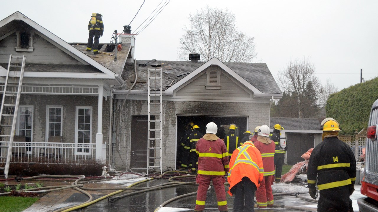 Un feu de cuisson cause un incendie dans une résidence de Saint-Éphrem
