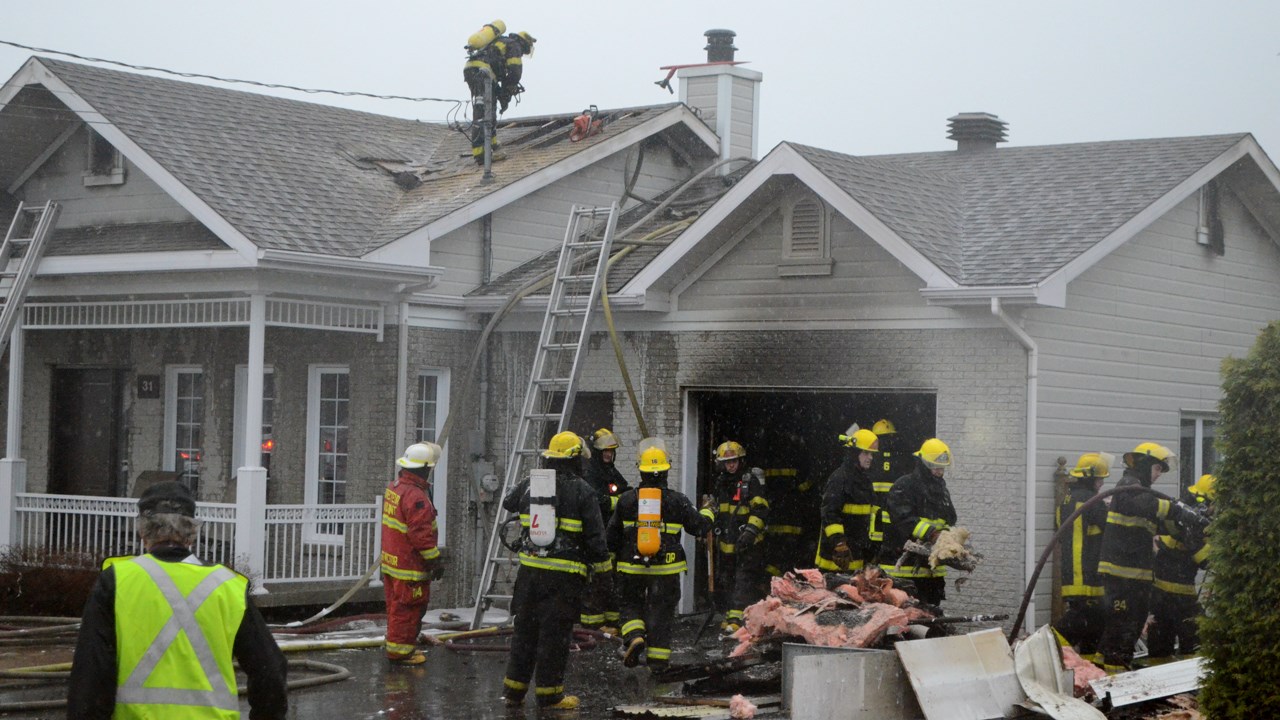 Un feu de cuisson cause un incendie dans une résidence de Saint-Éphrem