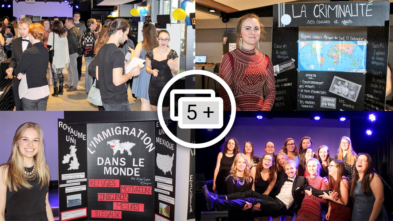 Les finissants en Langues du Cégep Beauce-Appalaches ont tenu leur Gala de fin d'année vendredi soir, à l'issue d'une présentation publique de leurs travaux de fin d'étude.