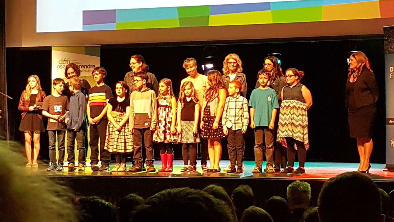 L'école Curé-Beaudet remporte un prix régional au Défi OSEntreprendre