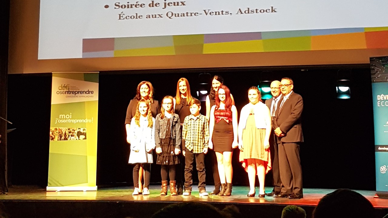 L'école Curé-Beaudet remporte un prix régional au Défi OSEntreprendre