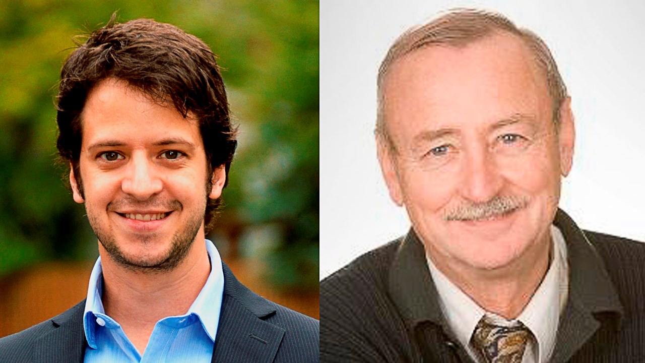 De gauche à droite, Aubert Martin et Patrick Vinay.