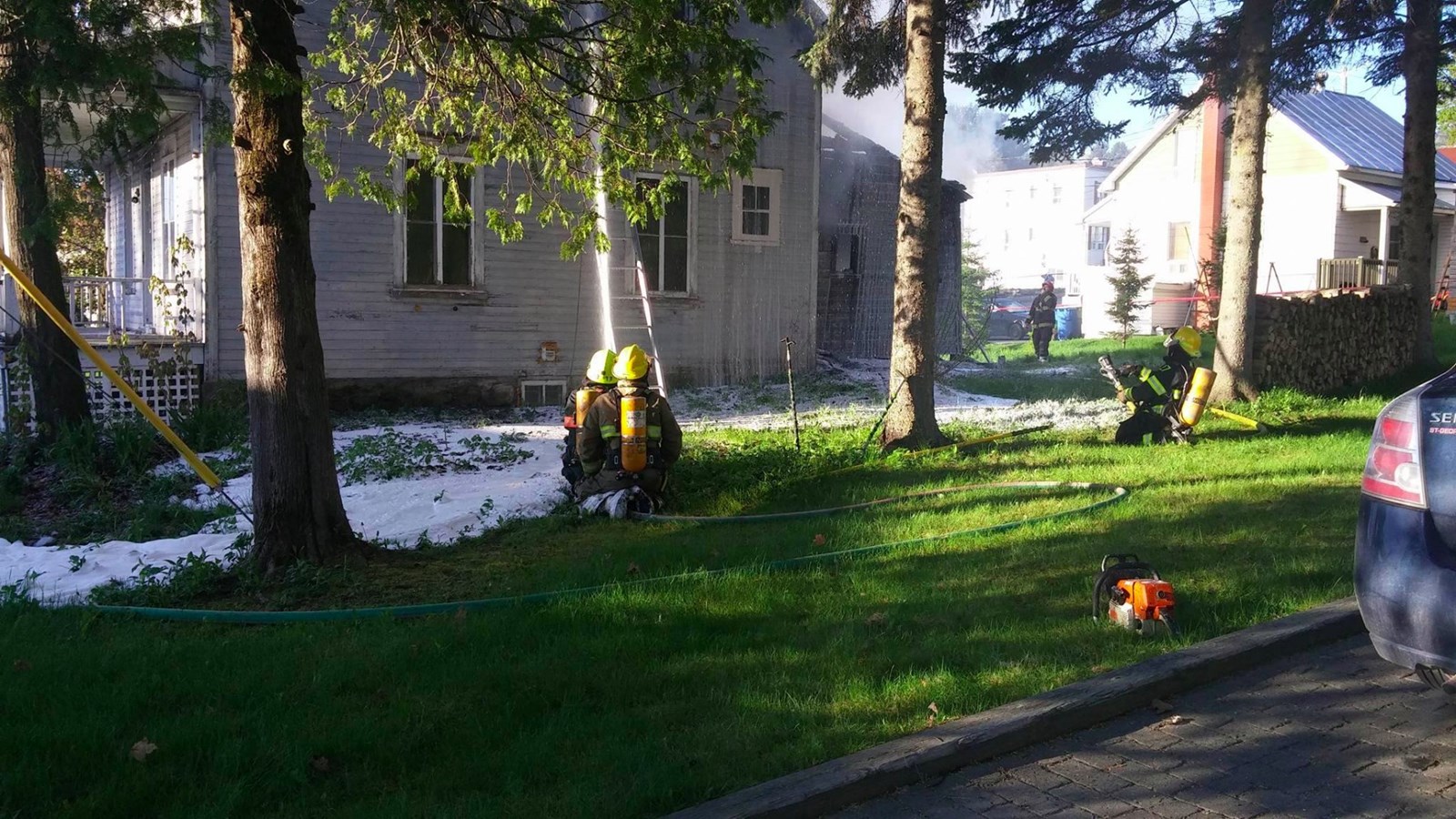 Une maison centenaire détruite ce samedi matin à Beauceville