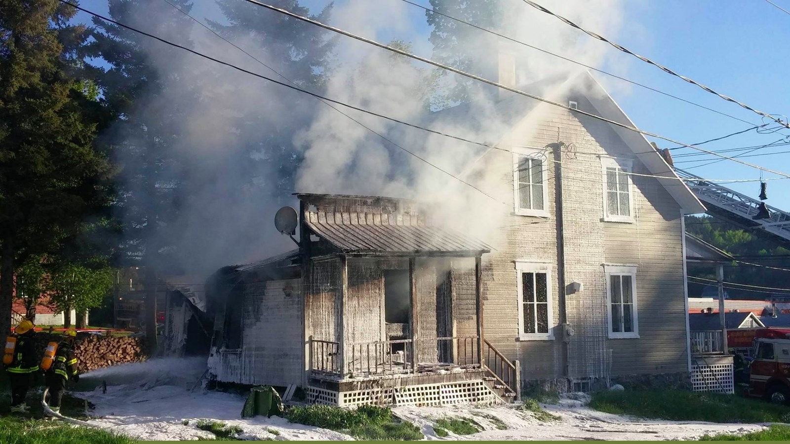 Une maison centenaire détruite ce samedi matin à Beauceville