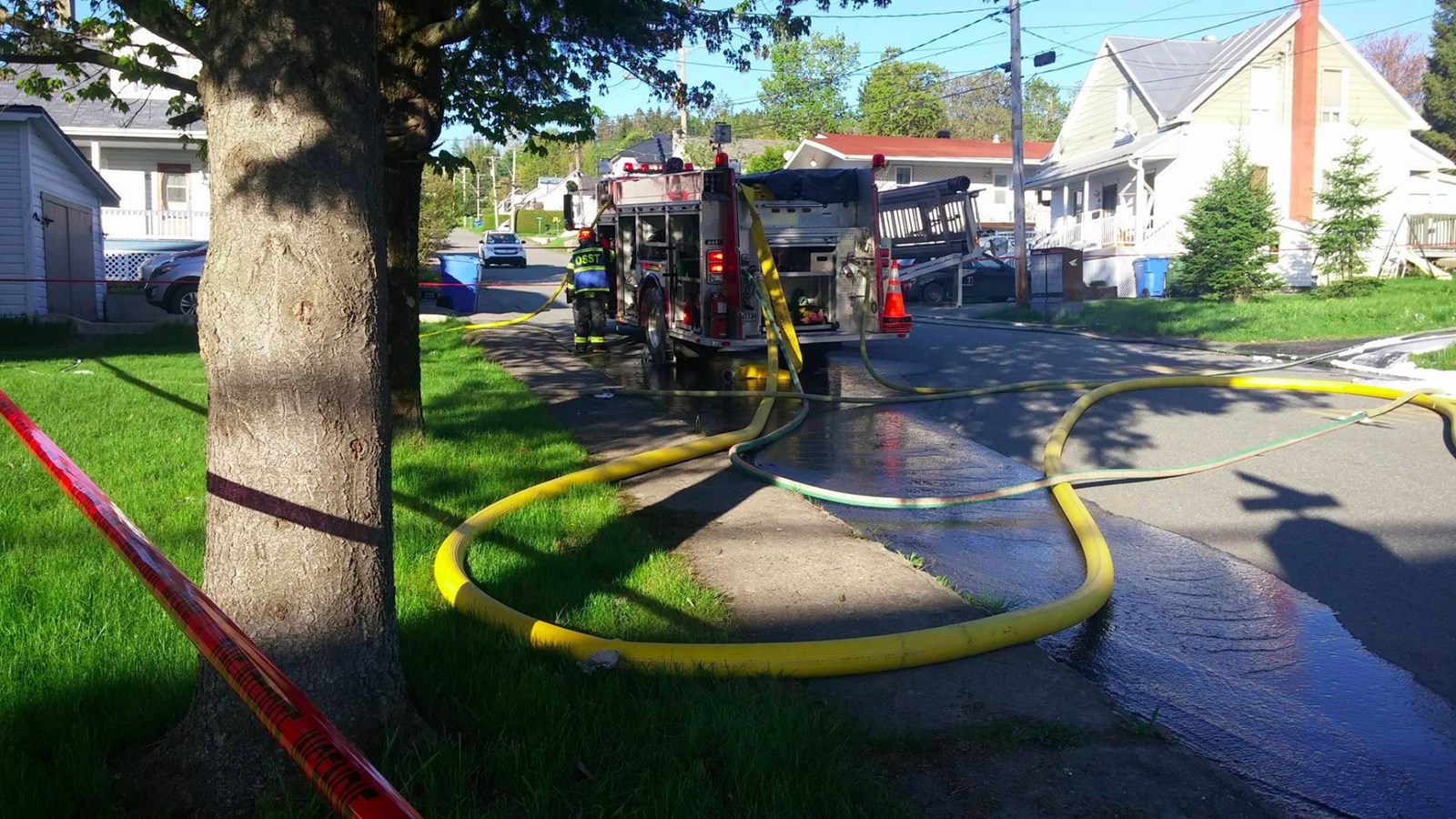 Une maison centenaire détruite ce samedi matin à Beauceville